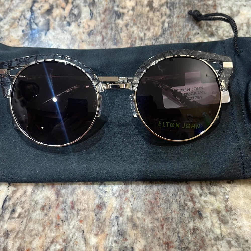 Elton John polarized sunglasses